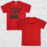 Supergrass - I Should Coco Tracklist - Red T-shirt
